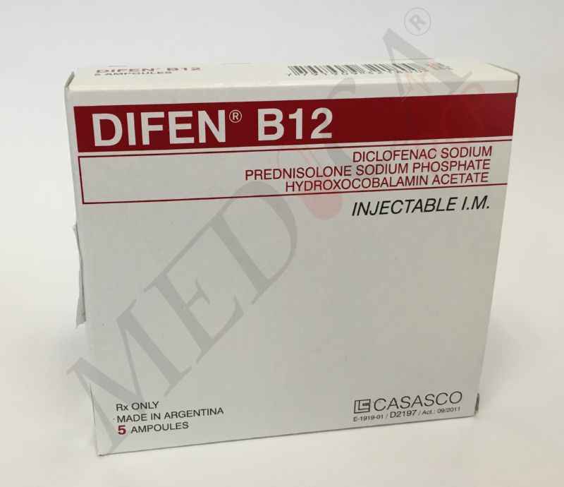 Difen B12 Ampoules
